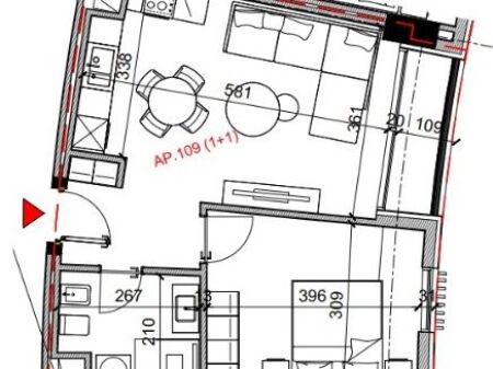 Vendita | Apartament 1 + 1 | Rruga Bardhyl | 158160 €