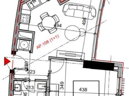 Vendita | Apartament 1 + 1 | Rruga Bardhyl | 146880 €