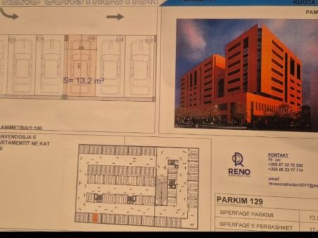 🚗 Shiten 2 Poste Parkimi – Rruga Jordan Misja (Përballë SPAK)
