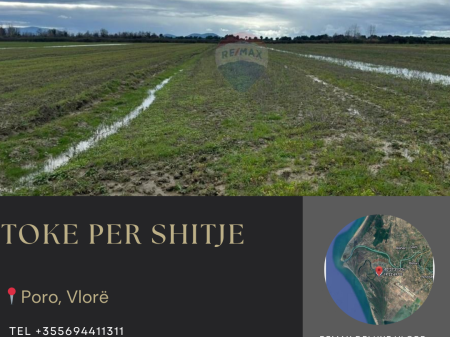 Tokë Bujqësore për Shitje – Poro, Vlorë