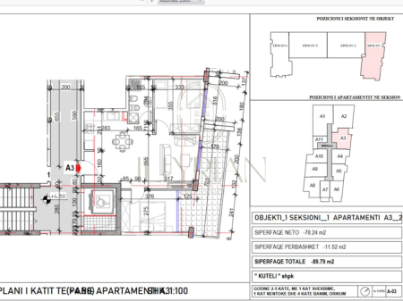 Apartament 2+1 me planimetri inteligjente – hapësirë, dritë dhe komoditet