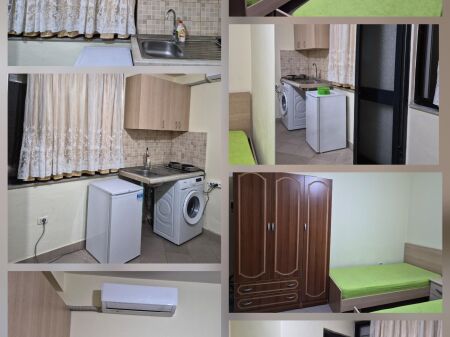 Tirane, Jepet me qera garsonier 1+1 Kati 1, 30 m² 300 Mije Lek (RR Qemal Stafa perballe Shkolles Fan Noli-2 min me Pazarin e Ri)
