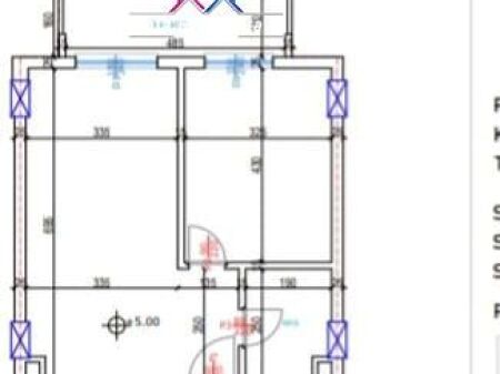 Apartament Ne Shitje 1+1 Ne Qerret (ID BDR28) Kavaje