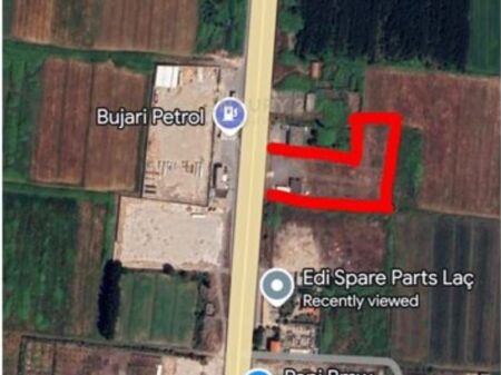 📍 Terreno in vendita vicino all'autostrada di Laç