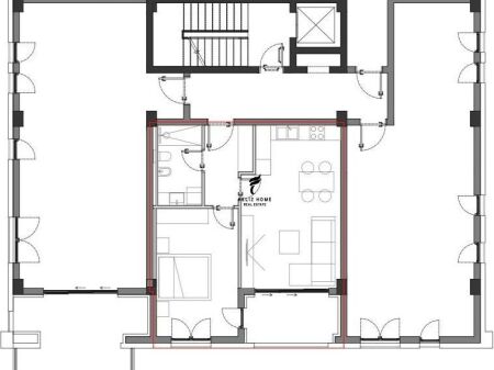 SHITET APARTAMENT 1+1 PALASE 215.600 EURO FH-69748