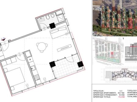 Sale | Apartment 1 + 1 | River Park Residence | 84000 €