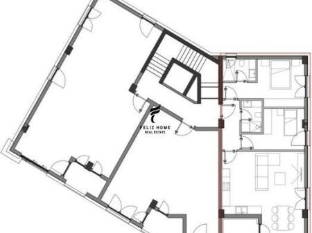 SHITET APARTAMENT 2+1 PALASE 286.600 EURO FH-69717