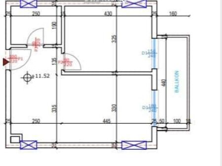 Apartment For Sale 1+1 In Qerret (ID BDR36) Kavaje