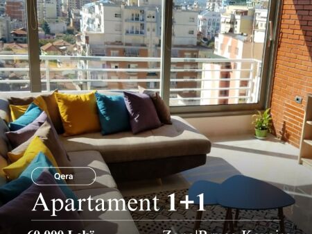 JEPET ME QERA APARTAMENT 1+1 – Rruga e Kavajës