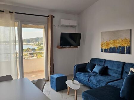 Vlore, near Marina Bay | Cold Water. Long-term rental, 1+1 balcony with sea view.