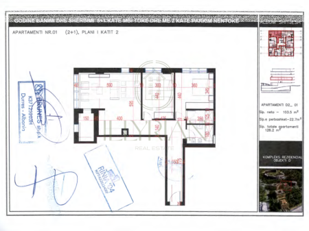 Morina city palace | Shitet apartament me tipologji 2+1!
