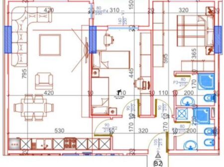 SHITET APARTAMENT 2+1+2 KAMEZ 93.000 EURO FH-69886