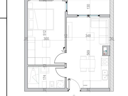 VENDESI APPARTAMENTO 1+1 GOLEM 100.000 EURO FH-70029