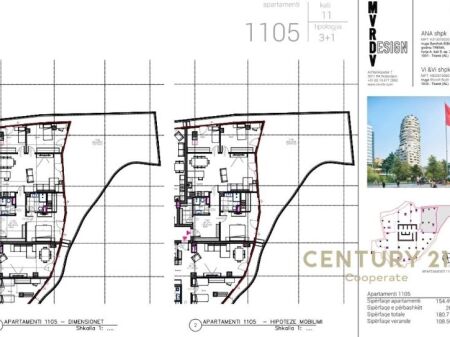 SHESIM APARTAMENT 3+1+VERANDE