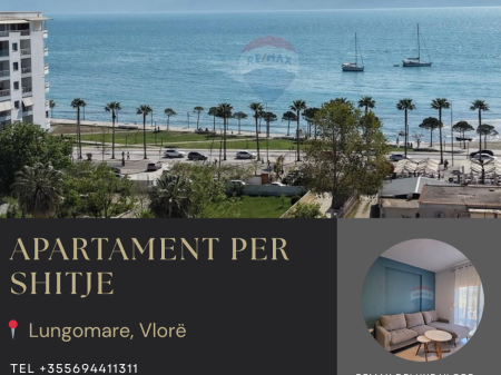 🏡 APARTAMENT 1+1 NË SHITJE – LUNGOMARE, VLORË