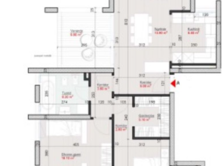 Apartament 2+1 në Shitje – Green Valley Residence