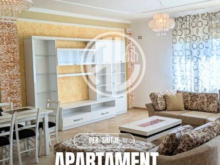 Per qera  Apartament 3+1+2 me Verandë pranë Stadiumit, Durres – I Rinovuar dhe i Mobiluar Rishtazi.