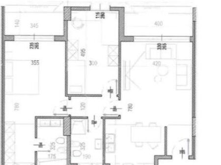 Shitet Apartament 2+1+2 tek Riverside Residence