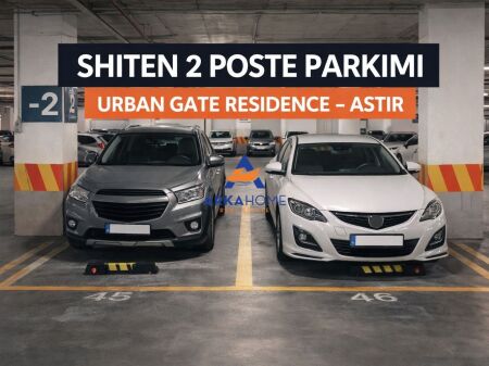 PARKING SPACES FOR SALE 20M2 "URBAN GATE RESIDENCE, ASTIR" 15,000,000 LEKE