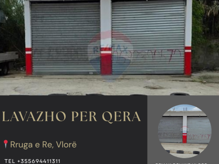 🚗 Lavazh me qira në një super vendndodhje në Vlorë!