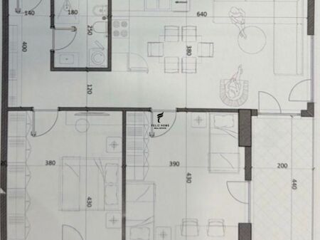 SHITET APARTAMENT 2+1 KAMEZ 8.500.000 LEKE FH-70435