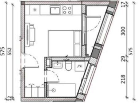 SHITET GARSONIERE 31 M2 ALI DEMI 63.000 EURO FH-70357