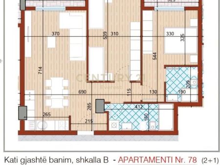 URBAN VISTA, SHESIM APARTAMENT 2+1+2