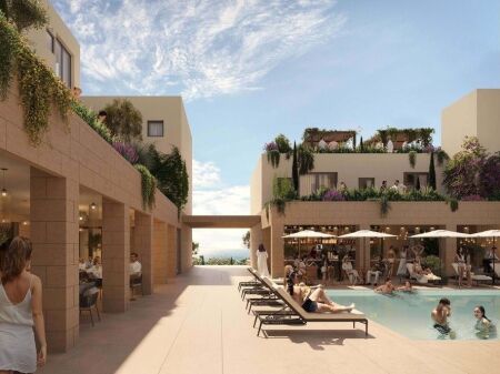 🏖️ Shitet Apartament 1+1 – Square Village, Dhërmi! Destinacioni më i bukur i rivierës shqiptare!🏖️