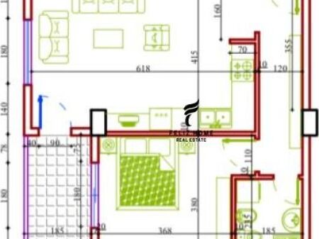 SHITET APARTAMENT 1+1 ASTIR 134.000 EURO FH-70791