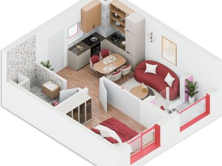 Shes apartament tek Rezidenca Nokia,prane Kompleksit Mangalem21 tek Ali Demi.Cmimi me i mire ne zone,mundesi financimi deri ne 80% te vleres