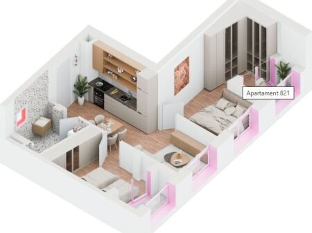 Shes apartament 2+1 tek rezidenca Nokia,Ali Demi.Cmimi me i mire ne zone.Mundesi kreditimi deri ne 80% te vleres.