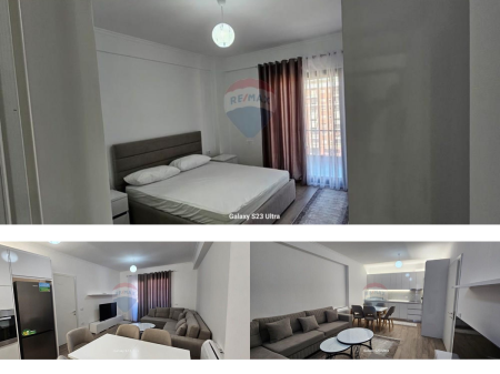 2+1+2 in Oasis Residence with parking for rent 70,000 lek