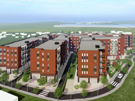 Apartment 1+1 for sale at Lake Side Paskuqani.