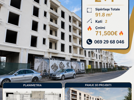 Appartamento 2+1 Venatino in vendita, Kamez