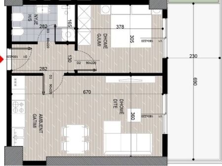 🔥 Apartment 1+1 with Veranda for Sale near Fusha e Aviacionit – New Complex!🔥