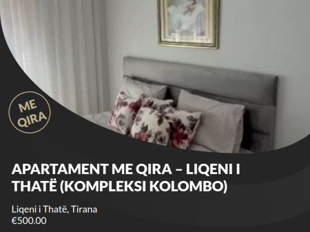 APARTMENT FOR RENT – DRY LAKE (KOLOMBO COMPLEX)