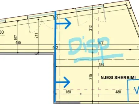 Rent | Ambjent Biznesi | Rruga e Barrikadave | 430 €/month