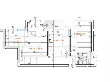 SHITET APARTAMENT 2+1 ISH PARKU 16.900.000 LEKE FH-71235