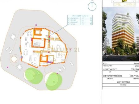 EKSKLUZIVE Vlora One Living - Shitet Penthouse me Pamje Deti !