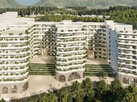 SHITET APARTAMENT 1+1 NE KOMPLEKSIN ALUNA 1, PASKUQAN!