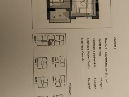 SHITET APARTAMENT 1+1 - RR. 5 MAJI, TIRANE