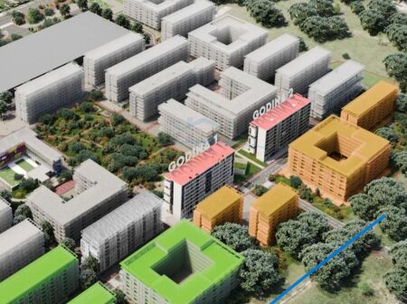 Shitet , Apartament 2+1+ 2, Univers City,  QTU, Tirane.