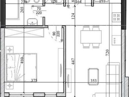 Appartamento 1+1 in vendita Mali Robit