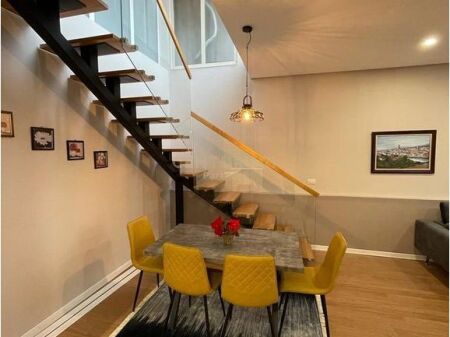 🏢 FOR RENT 2+1 APARTMENT + PARKING SPACE AT GOLDEN PARK, KAVAJËS STREET, TIRANA.