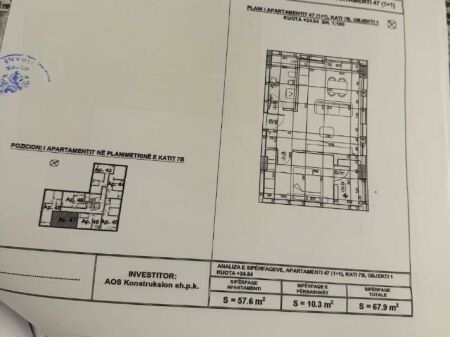 🏡 Appartamento 1+1 in Vendita – Astir (di fronte a Vila L)