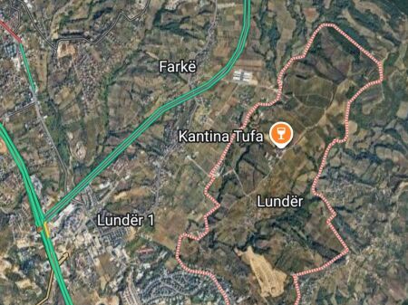 LAND FOR SALE 14,000 M2 - Lunder, Tirana
