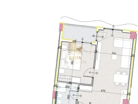 In vendita, Appartamento 1+1+BLK, Paskuqan – “Aluna” Residence, 88.600 Euro