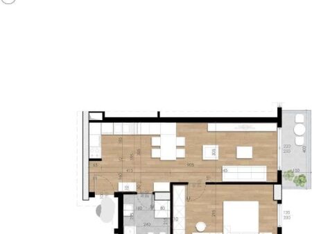 1+1 apartment for sale - Aviation field