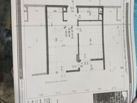 Apartment 1+1+parking space for sale, former AVIATION FIELD