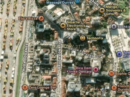 SPACE FOR RENT OPEN SPACE ON EGNATIA STREET NEAR BLUE STAR, DURRES !